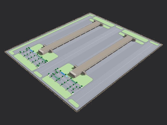 LTL Hub, Mixed Sizes, Truck Loop