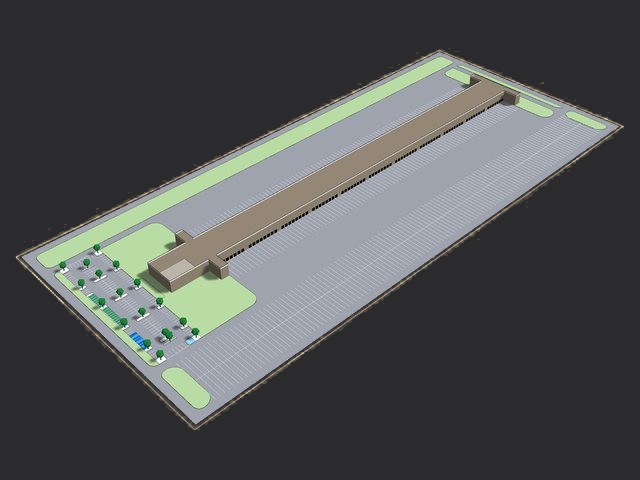 LTL Hub, Flexible Size, Truck Loop