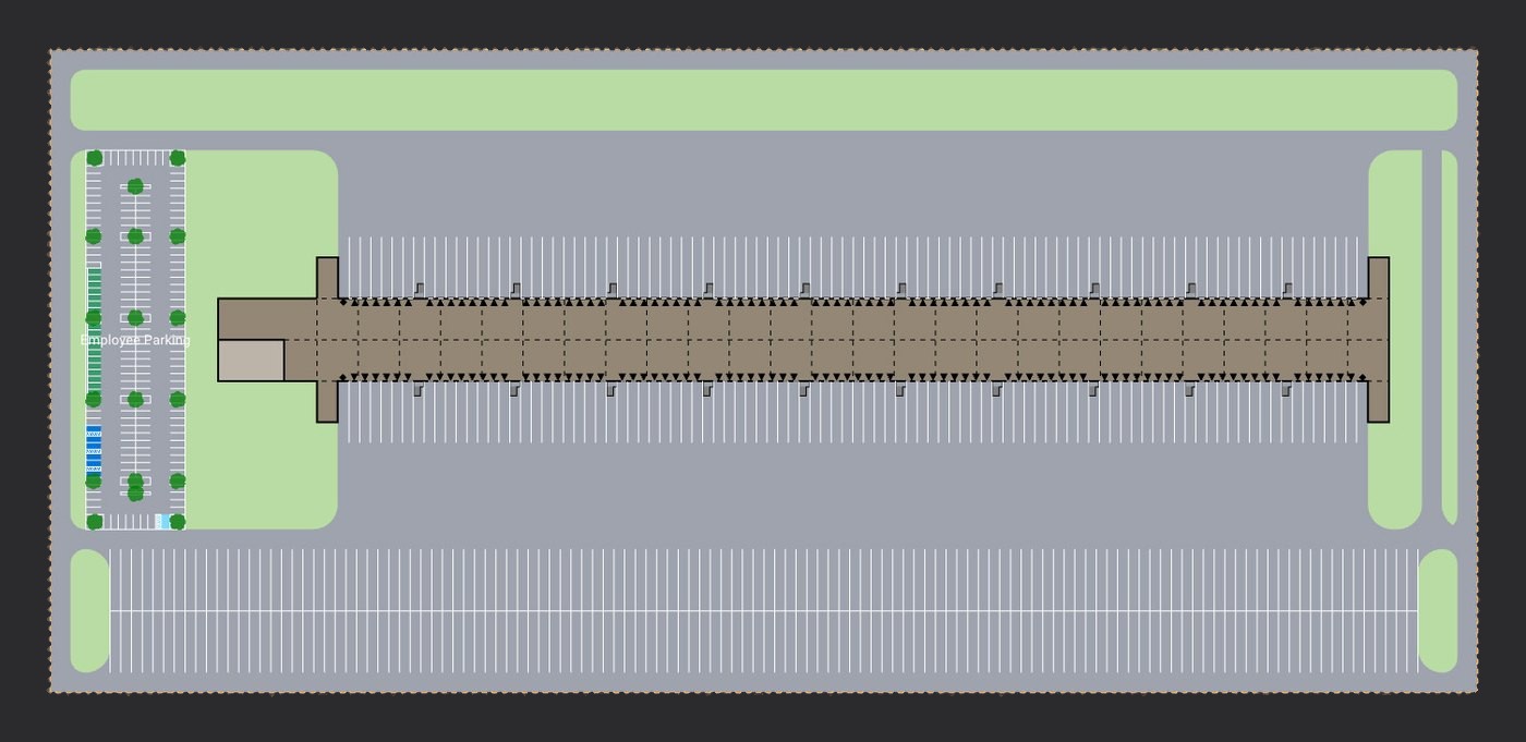 LTL Regional Hub - Single - Perimeter Loop