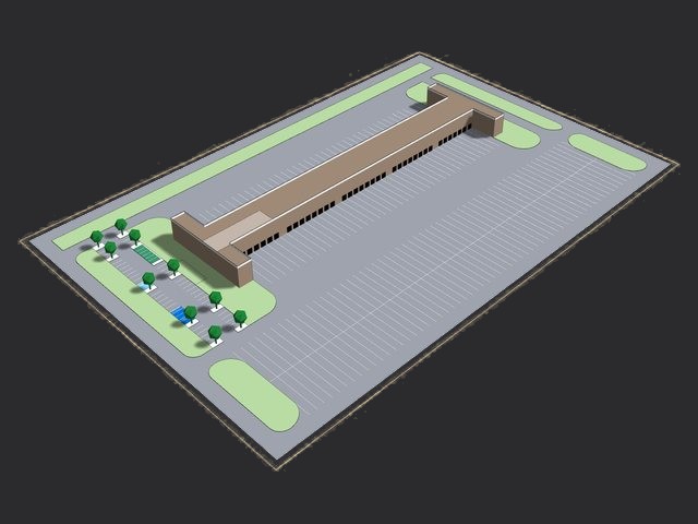 LTL Service Center, Flexible Size, Truck Loop