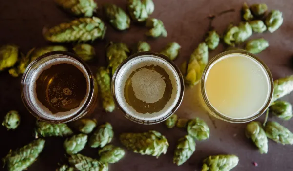 3 types of beer
