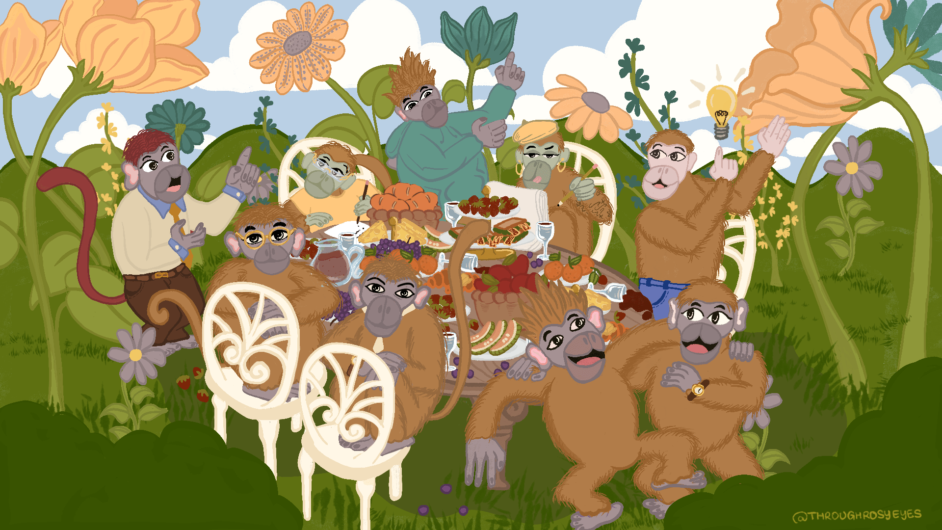 Illustration for Al Fresco Marketing
