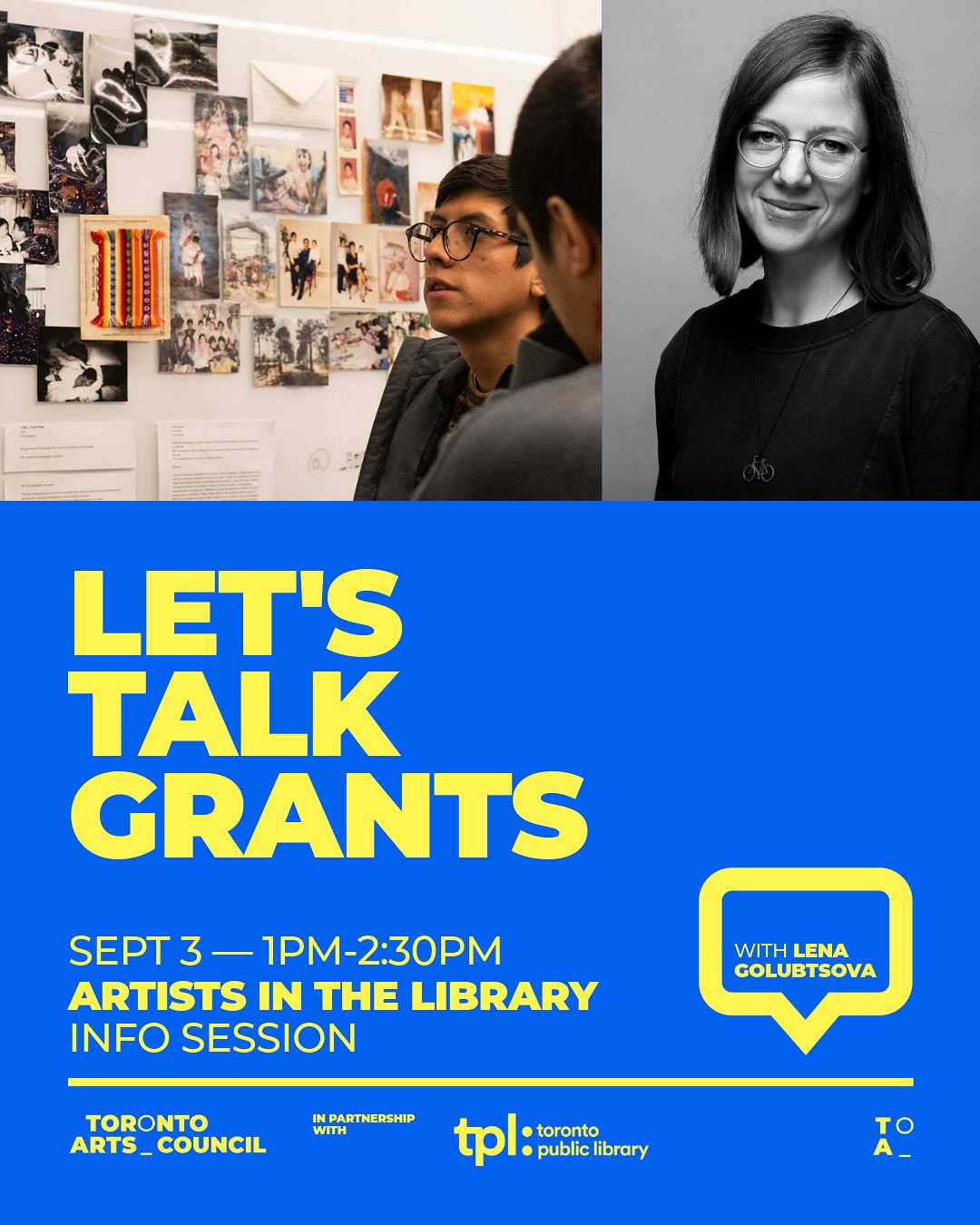 2025 Information Session: TAC Artists in the Library