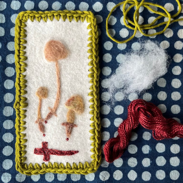 Drawing with Felt & Thread