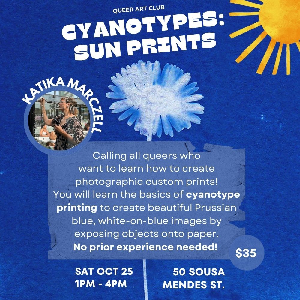 Queer Art Club: Cyanotype Workshop