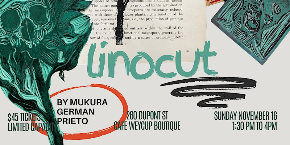 Linocut Workshop by Mukura (Germán Prieto)