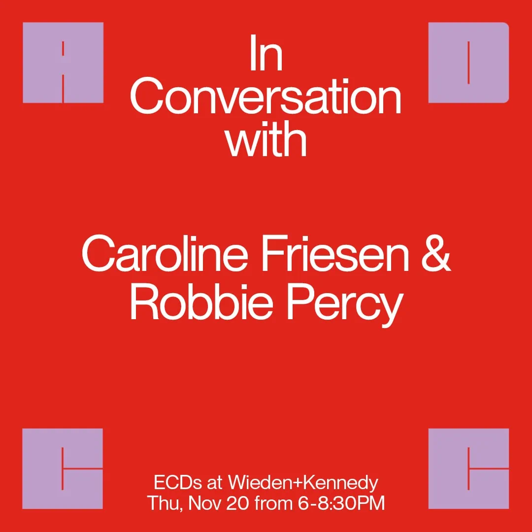 In Conversation with Caroline Friesen & Robbie Percy