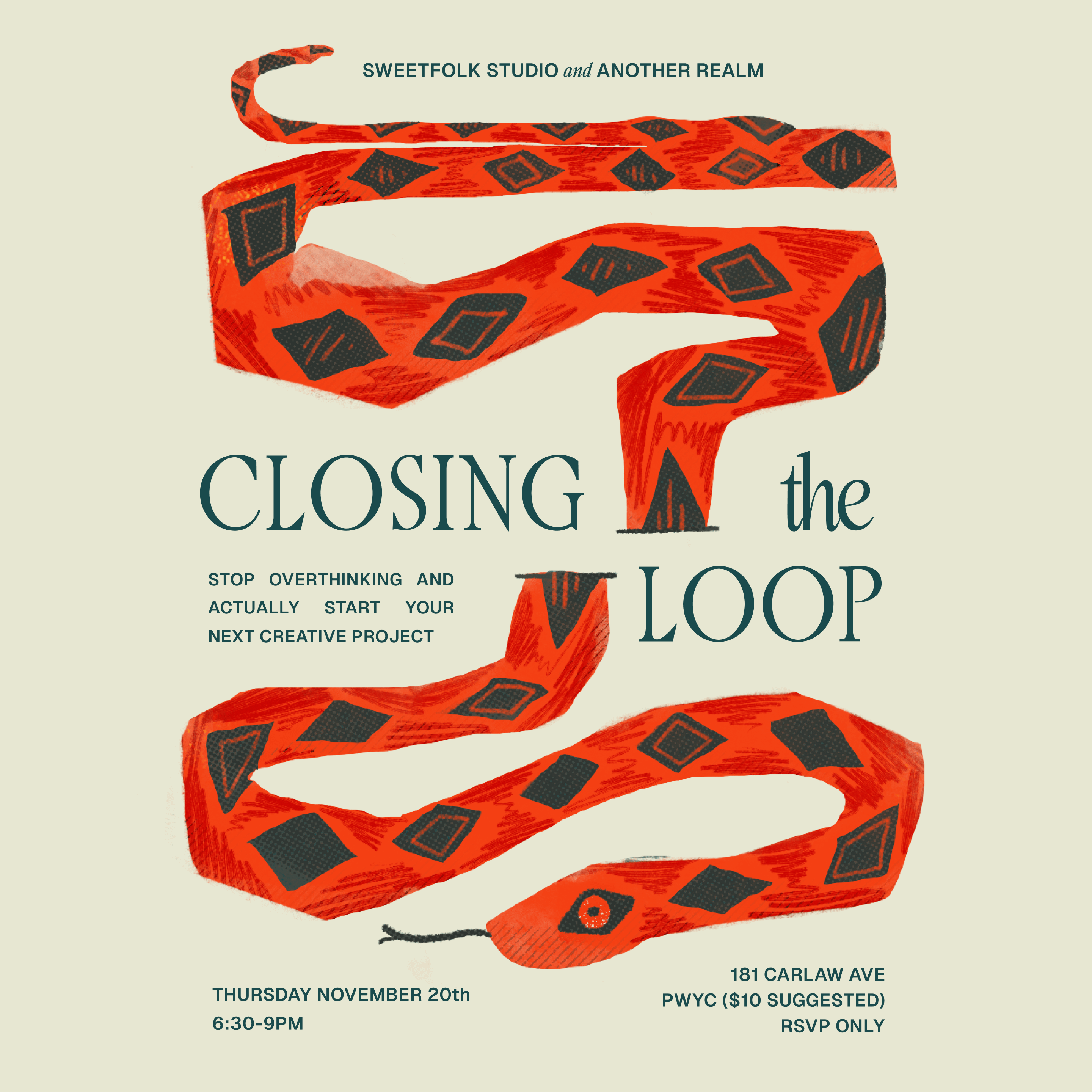 Closing the Loop: Stop overthinking and actually start your next creative project