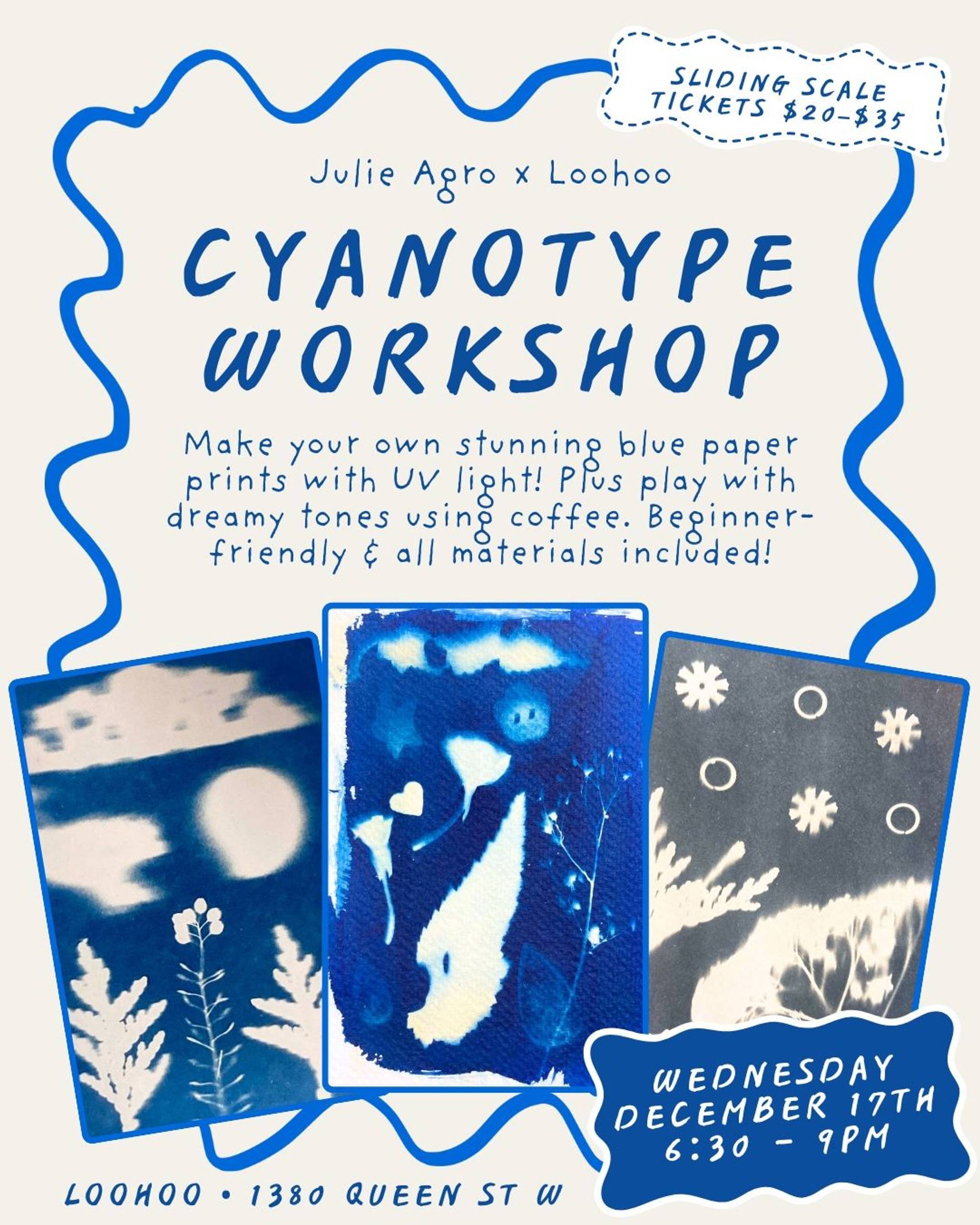 Cyanotype Magic: Make Your Prints & Play with Tones!