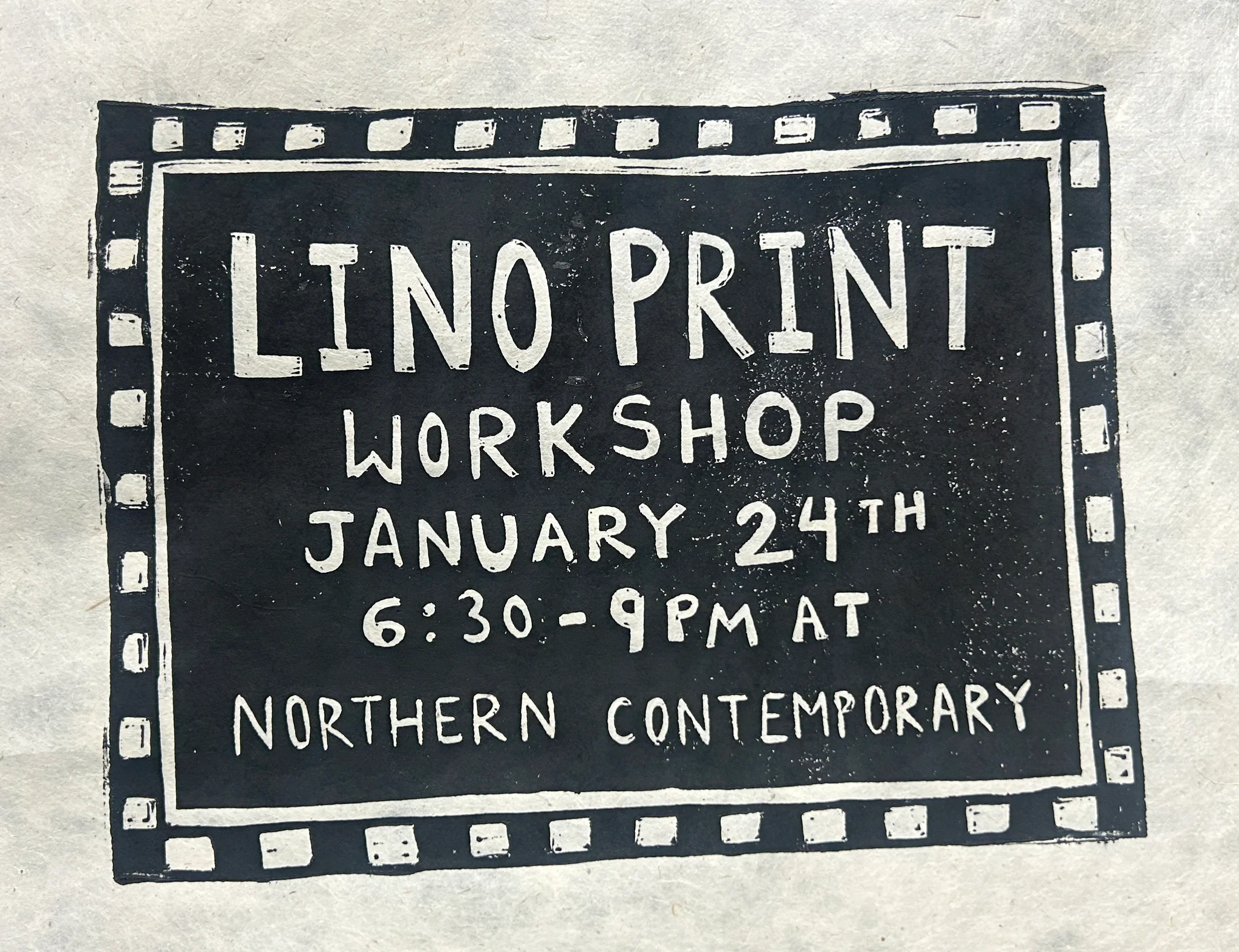 Lino Cut Workshop