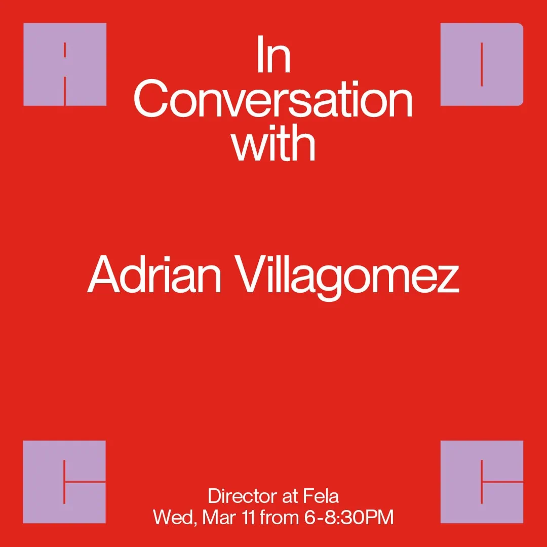 In Conversation with Adrian Villagomez