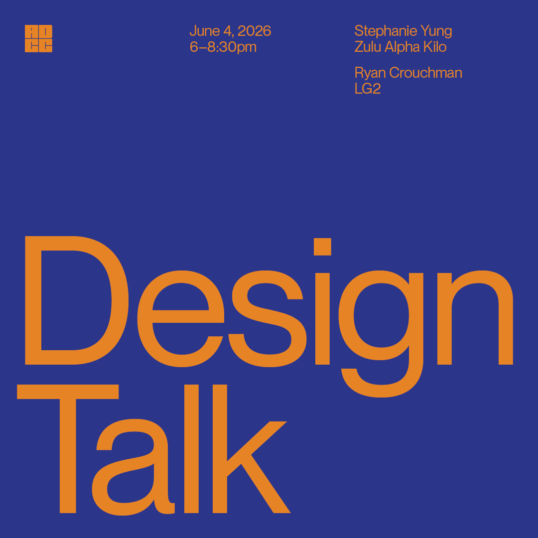 Design Talk: Stephanie Yung & Ryan Crouchman