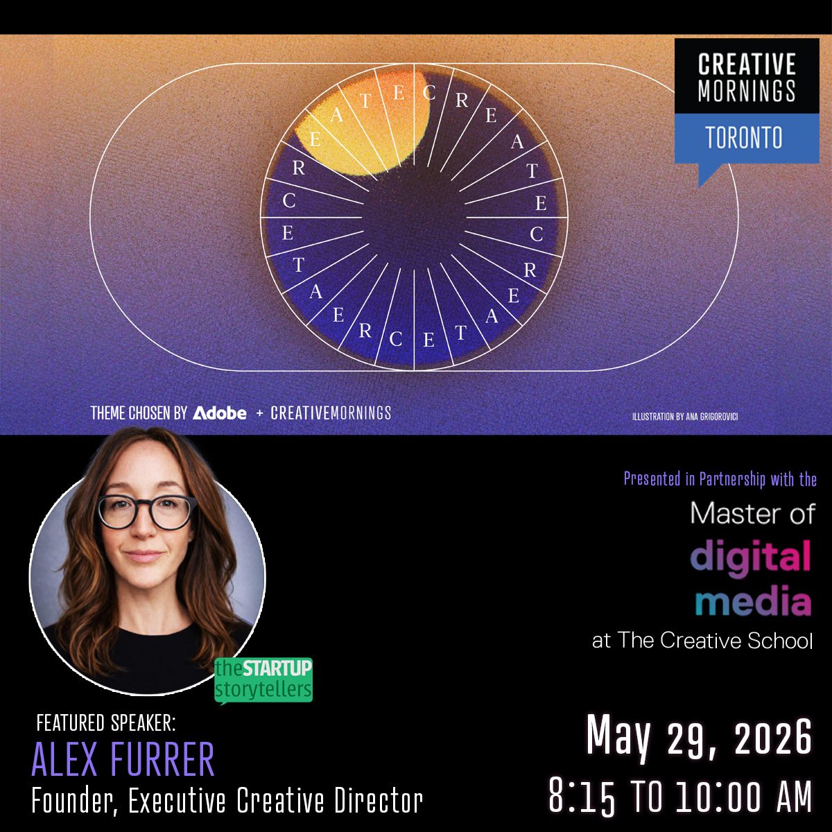 CreativeMornings Toronto:  Take the Brief Personally