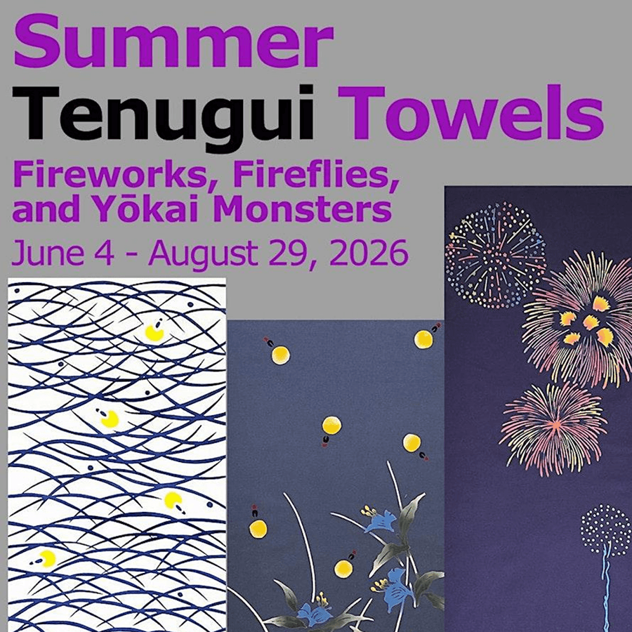 Summer Tenugui Towels: Fireworks, Fireflies, and Yōkai Monsters