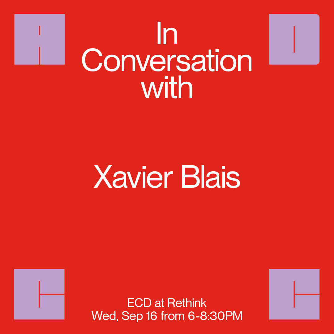 In Conversation with Xavier Blais