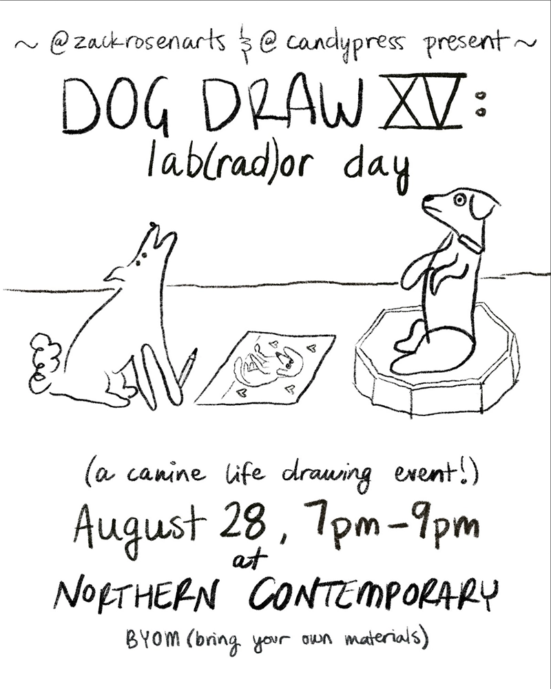 Dog Draw XV: Lab(rad)or Day