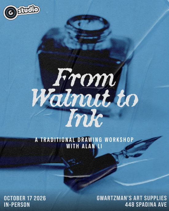 From Walnut to Ink: A Traditional Drawing Workshop