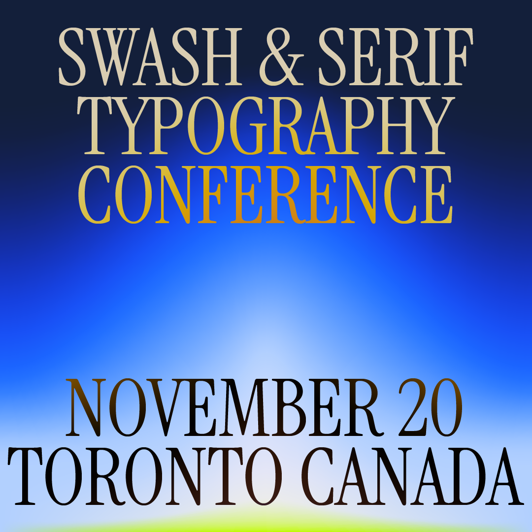 Swash & Serfif Typography Conference
