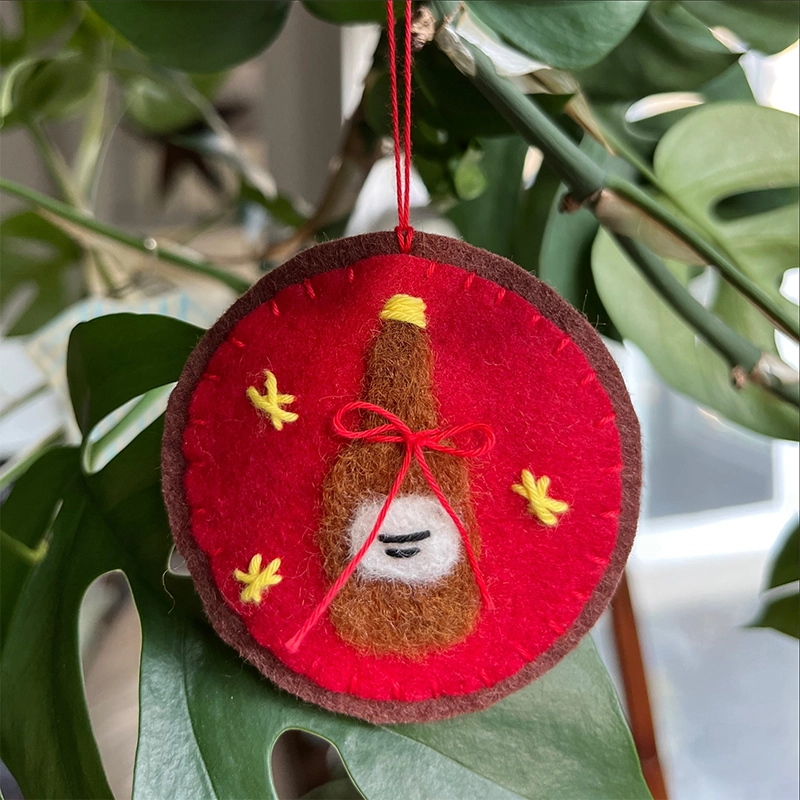Needlefelted Ornaments X Bellwoods Brewery