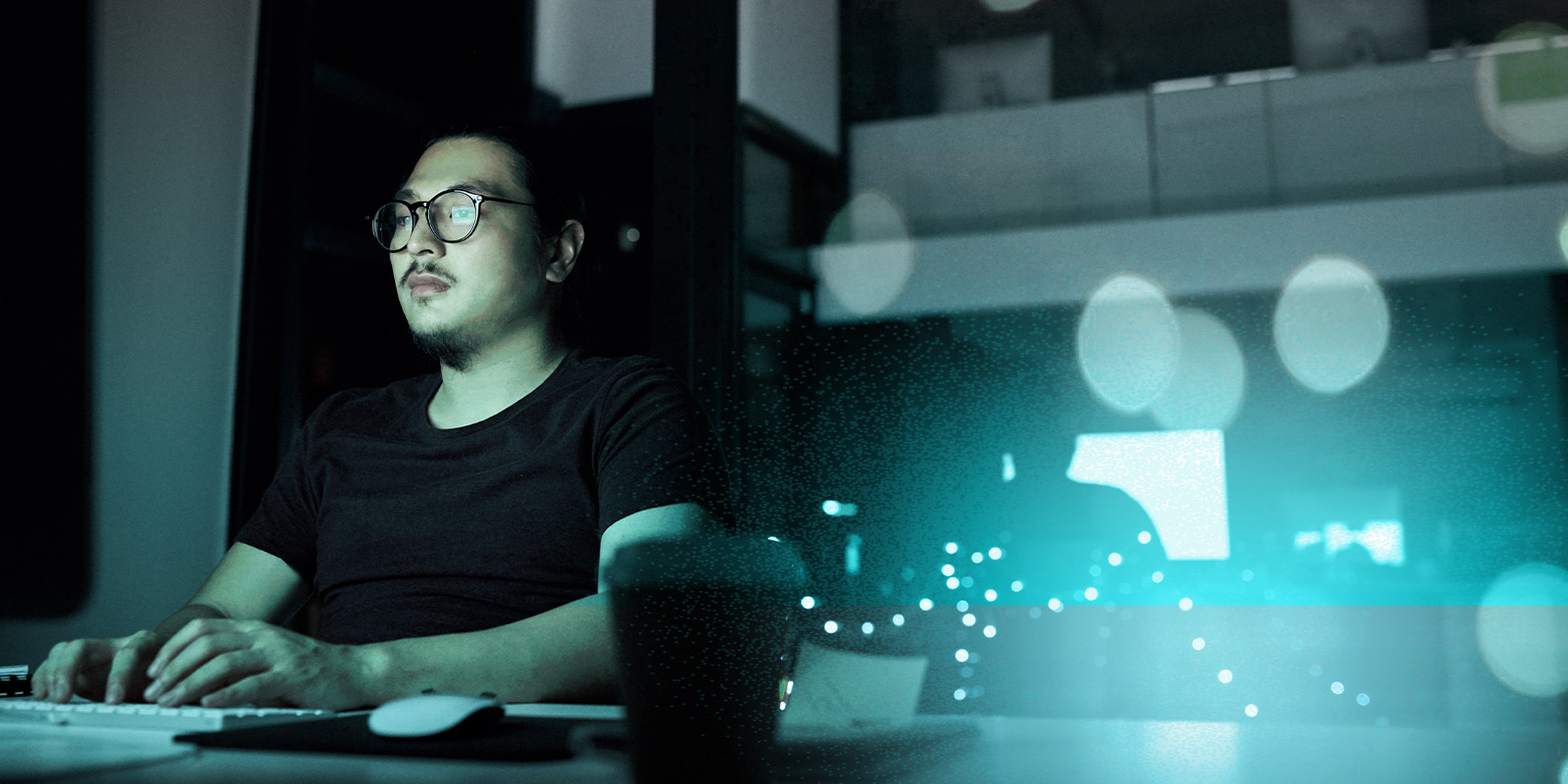 [interface] image of software security protocols (for a ai fintech company)