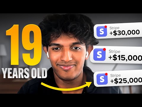 19 Year Old Reveals How he Makes $15,000/Month Online