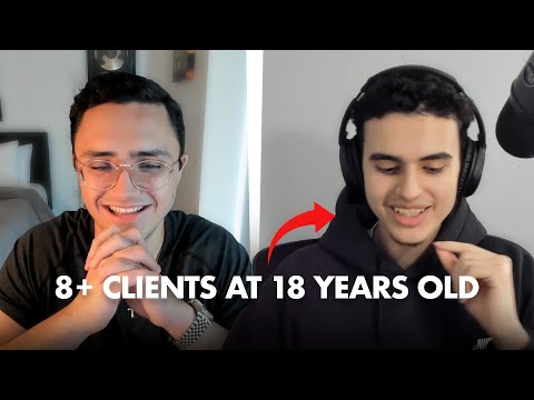 How Ayman Arab Grew His Short Form Content Agency To 8+ Clients At 18 Years Old