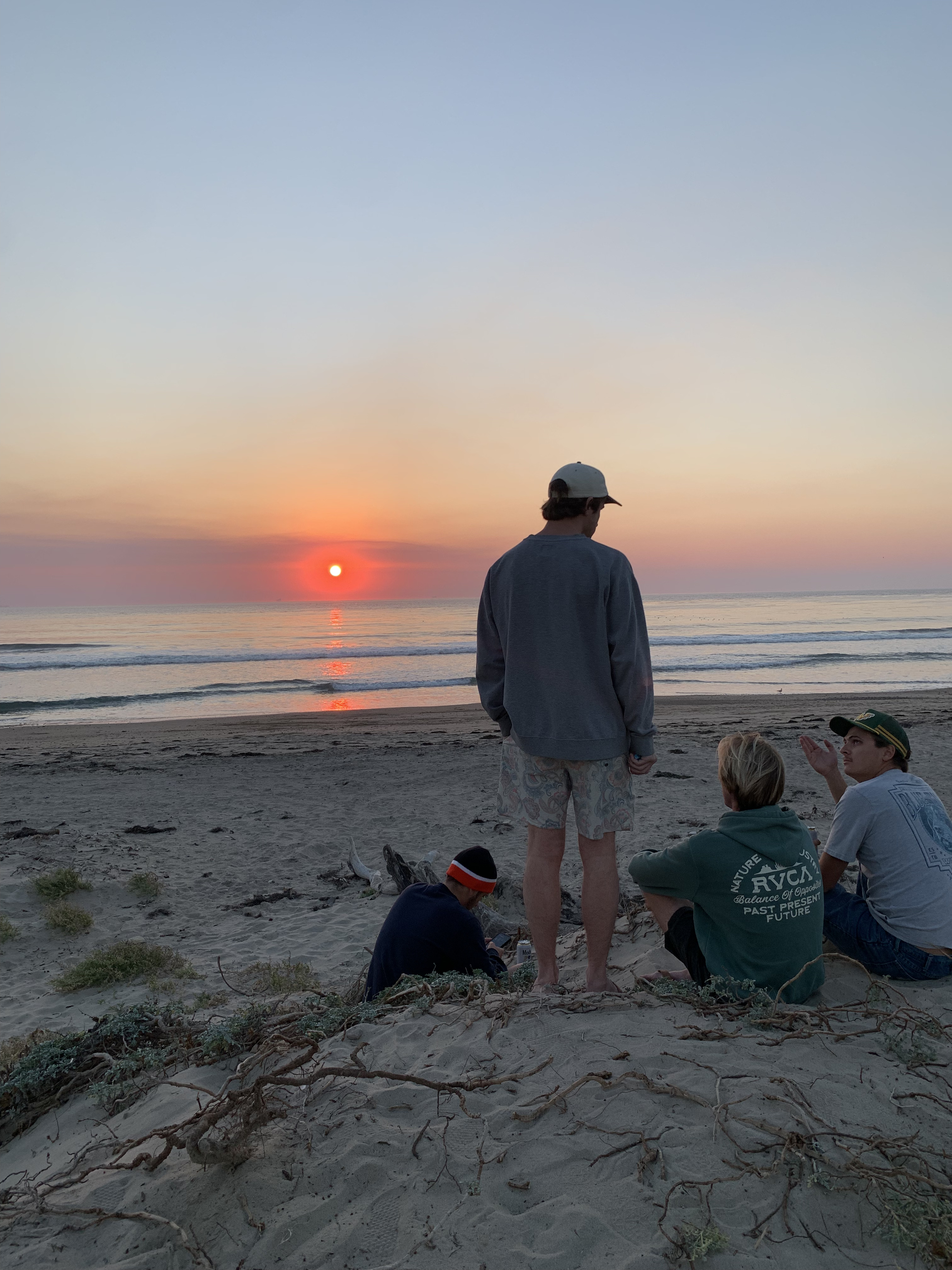 Beach camping with the lads