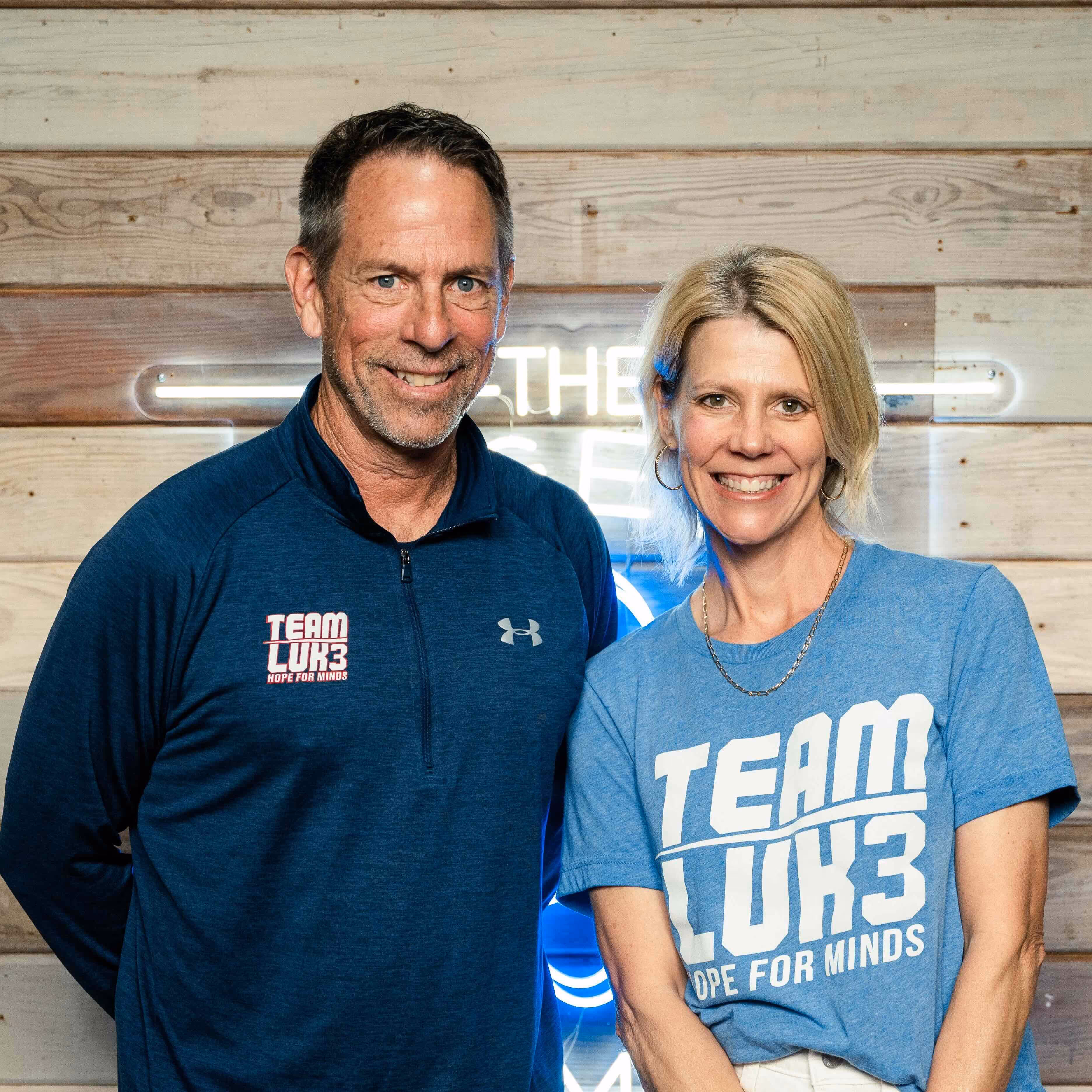 Ronda Johnson and Tim Siegel co-founded Team Luke Hope for Minds to help families affected by pediatric brain injuries by providing financial support, resources, counseling, and motivational support.