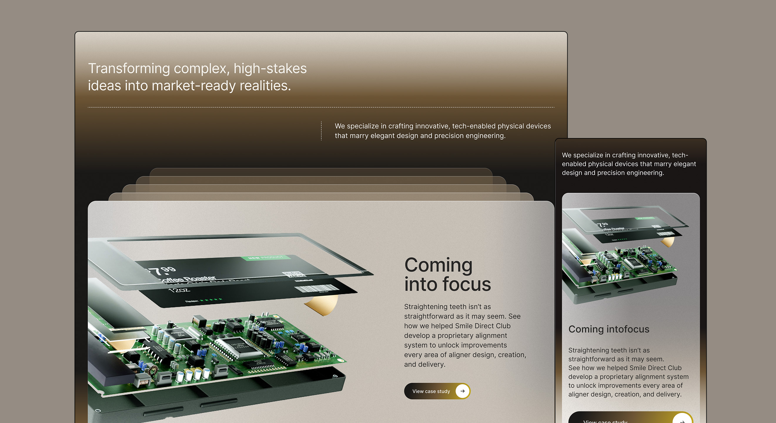 Ovyl website and brand logo design