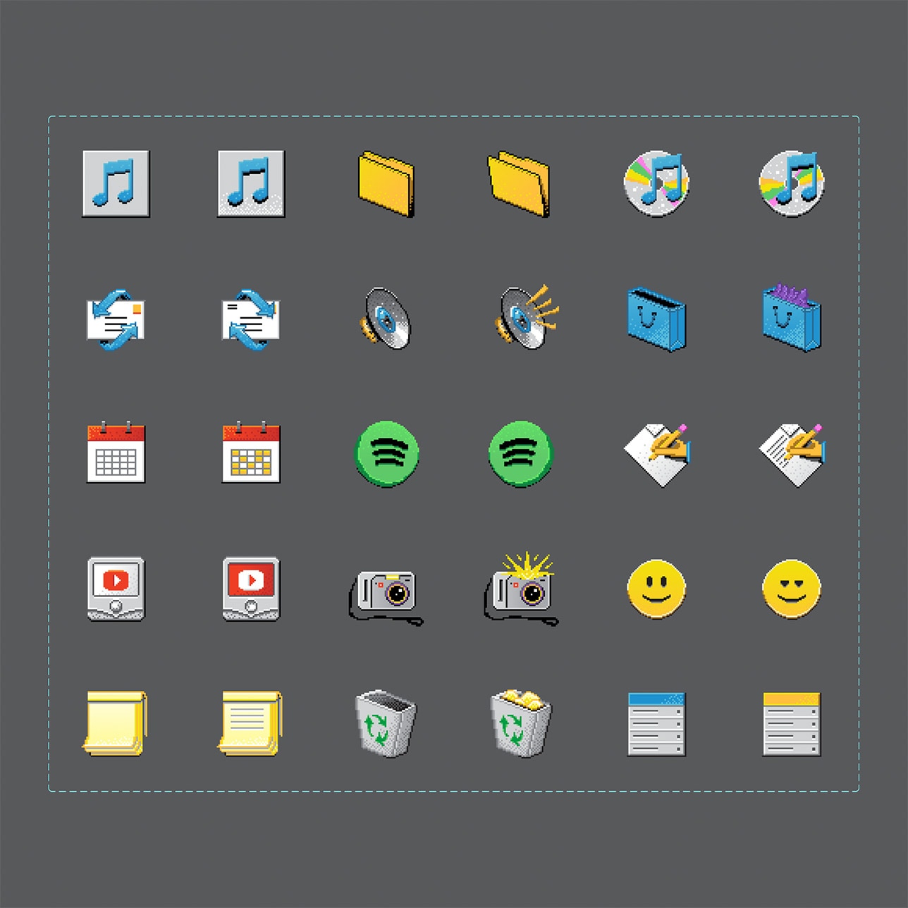 Hayley Williams website and icon design