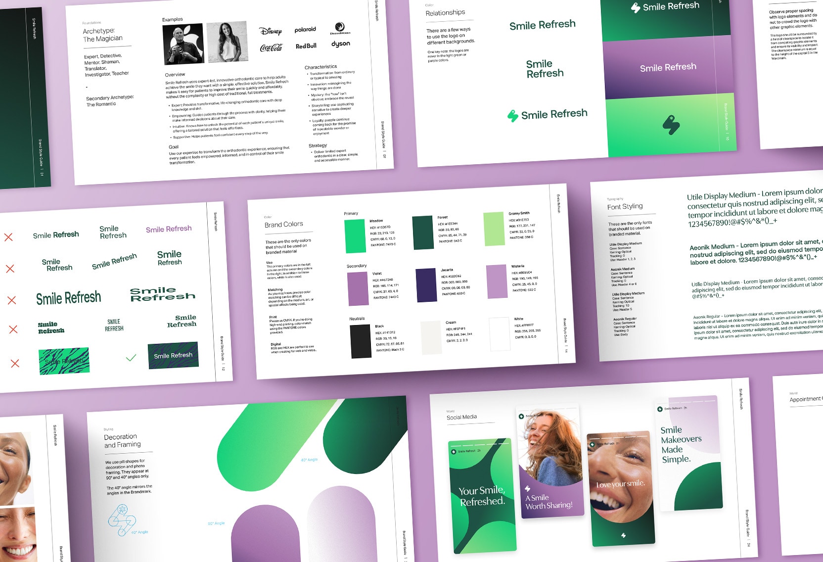 Smile Refresh brand guide