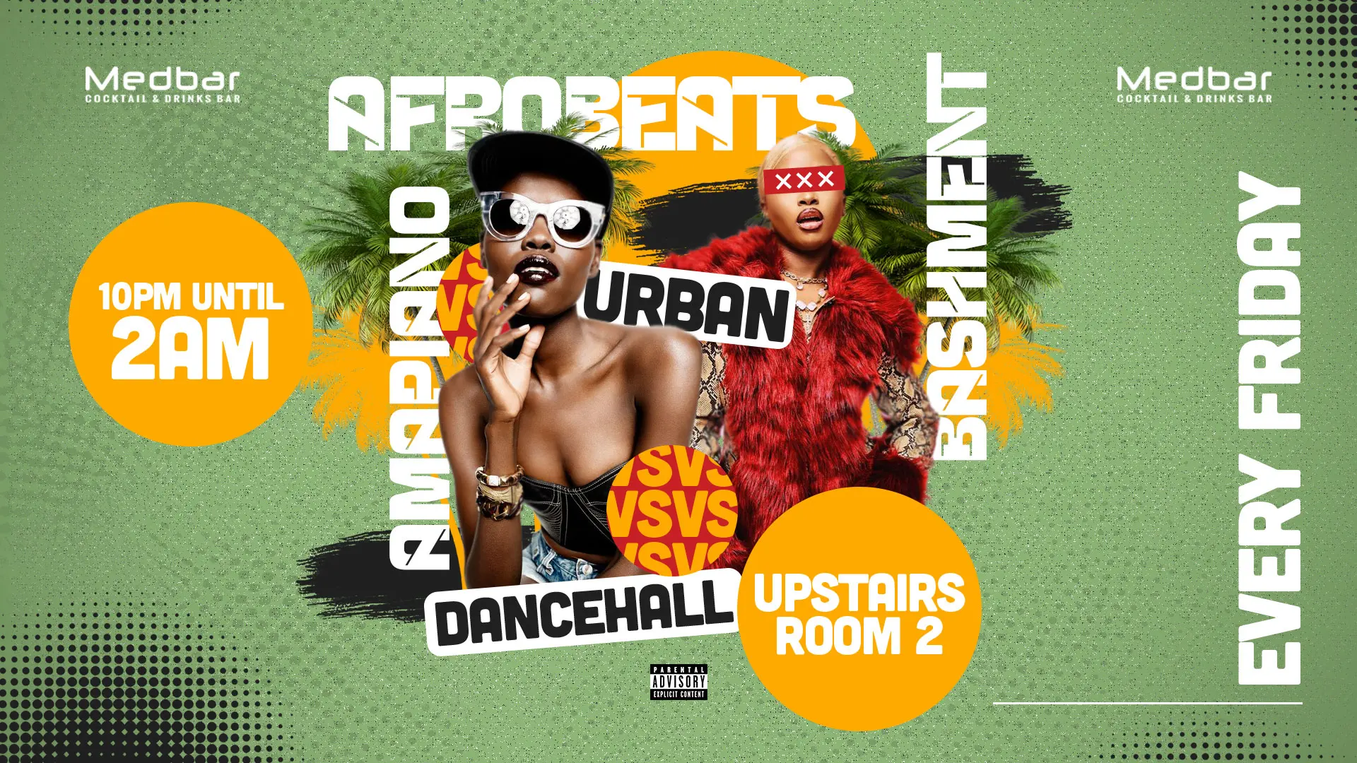 Urban Room Fridays [Upstairs]