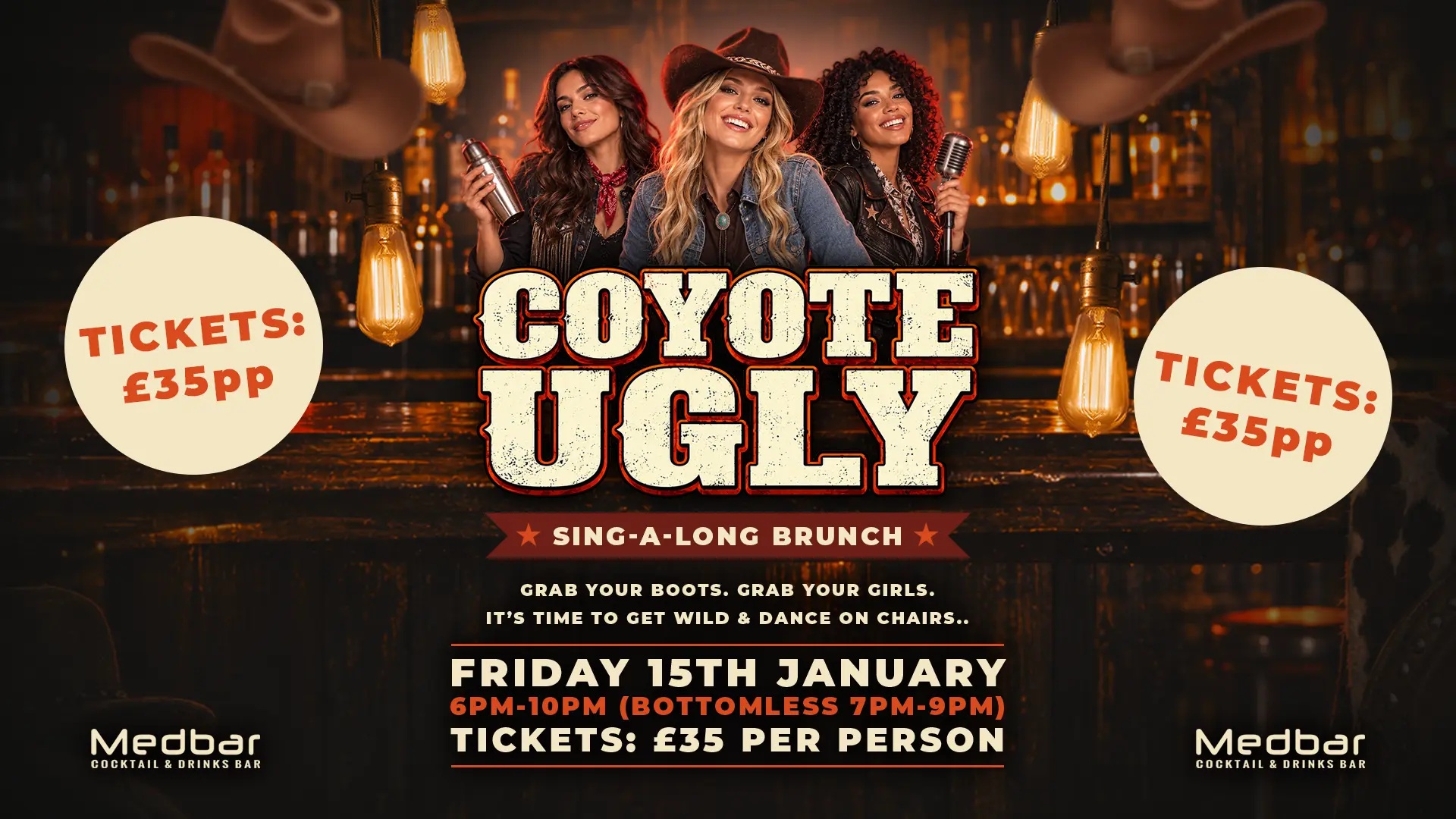 COYOTE UGLY BRUNCH