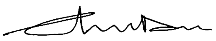 Signature of Nabil Dar
