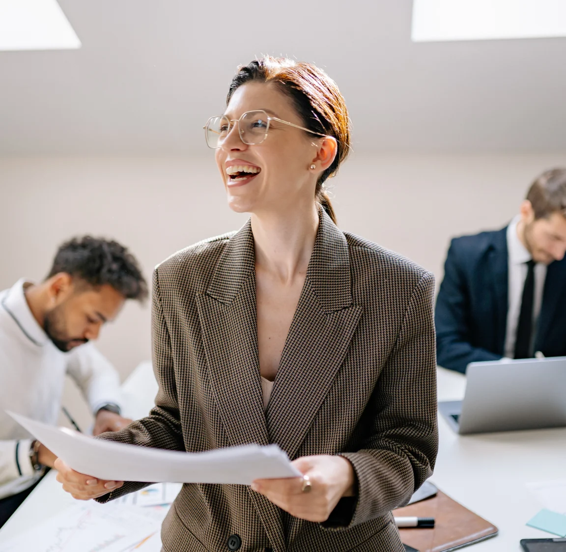 Girl Employee Image