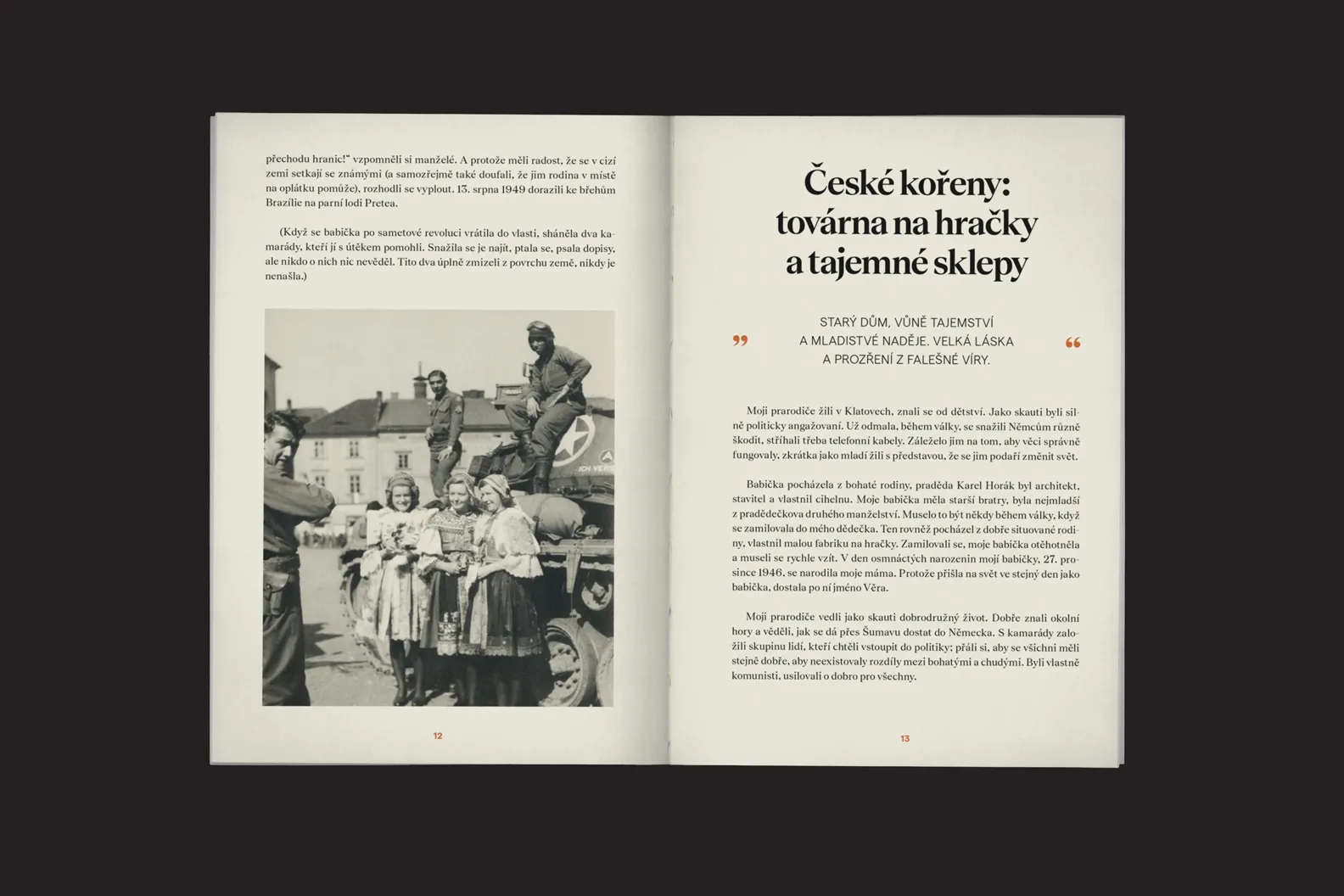 Kniha Vera Hampl sazba
