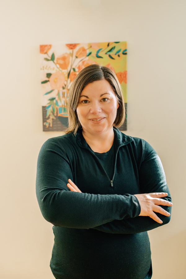 Simple North's owner and yoga instructor, Lea Pigage