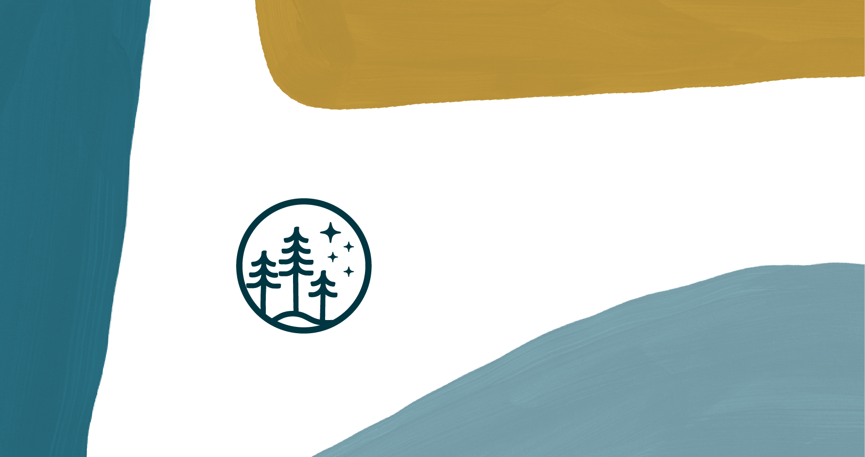 textures over white background with Simple North Logo in centre