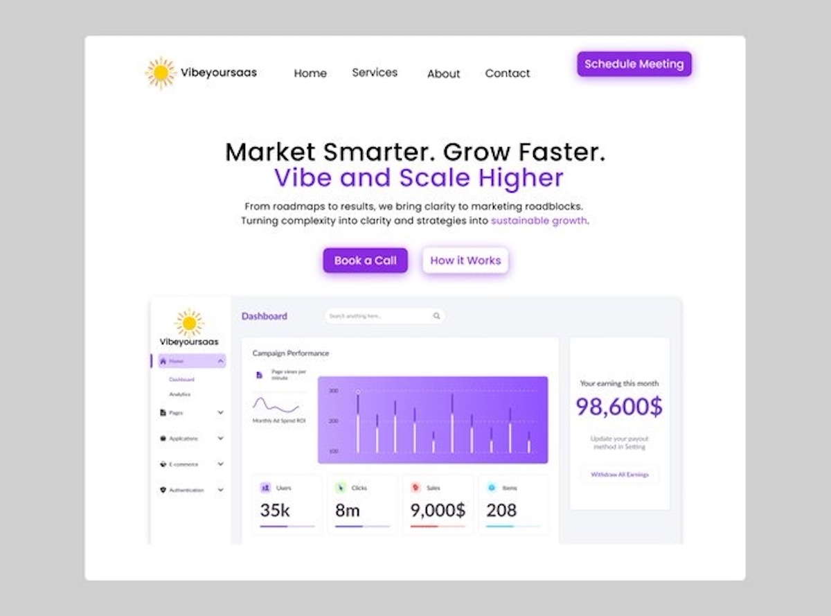 Rahman Adonis Landing Page
