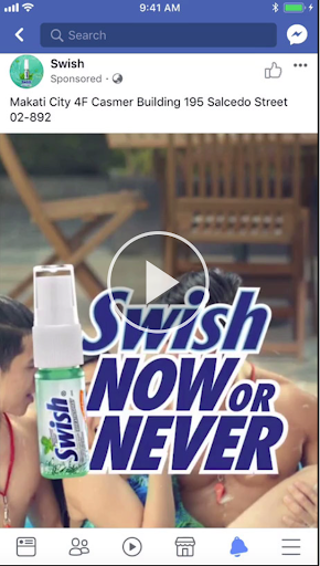 Swish Ad Example