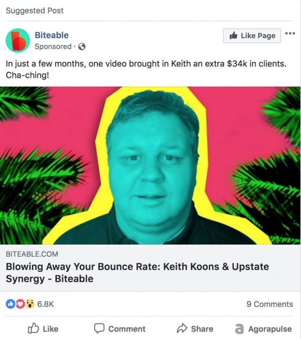 Facebook Example #6- Biteable