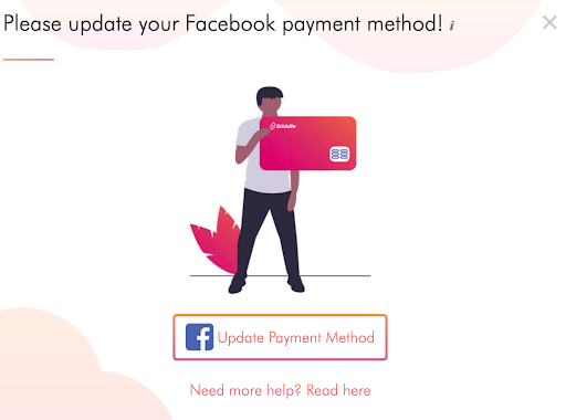 Update Facebook Payment