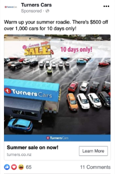 Stiddle - Facebook Lead Ad Generation Example 