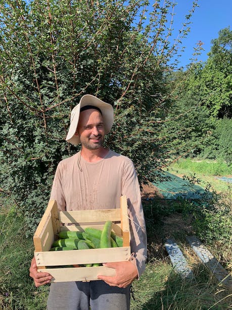 Les Légumes du Loup: Julien, l'agriculteur passionné qui cultive des rêves et des légumes frais