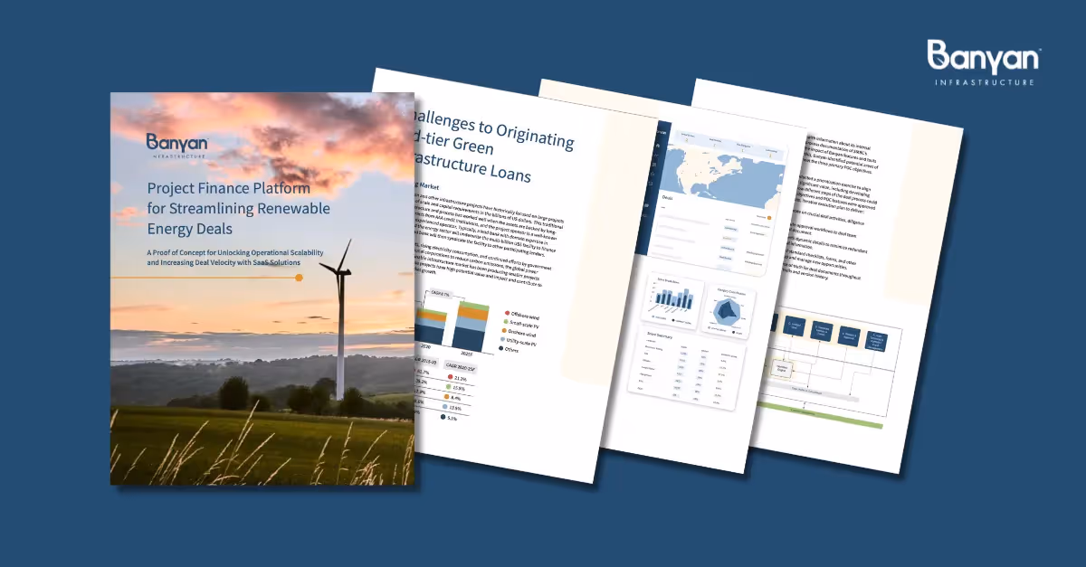 Banyan Infrastructure Project Finance Platform for Streamlining Renewable Energy Deals white paper for SMBC