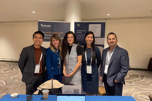 Banyan team members at Power and Money 2024