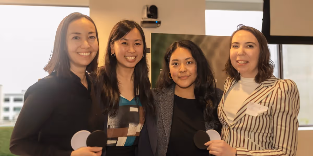Amanda Li, Tenzin Seldon, Melissa Uhl, and Marisa Sweeney at SFCW 2024