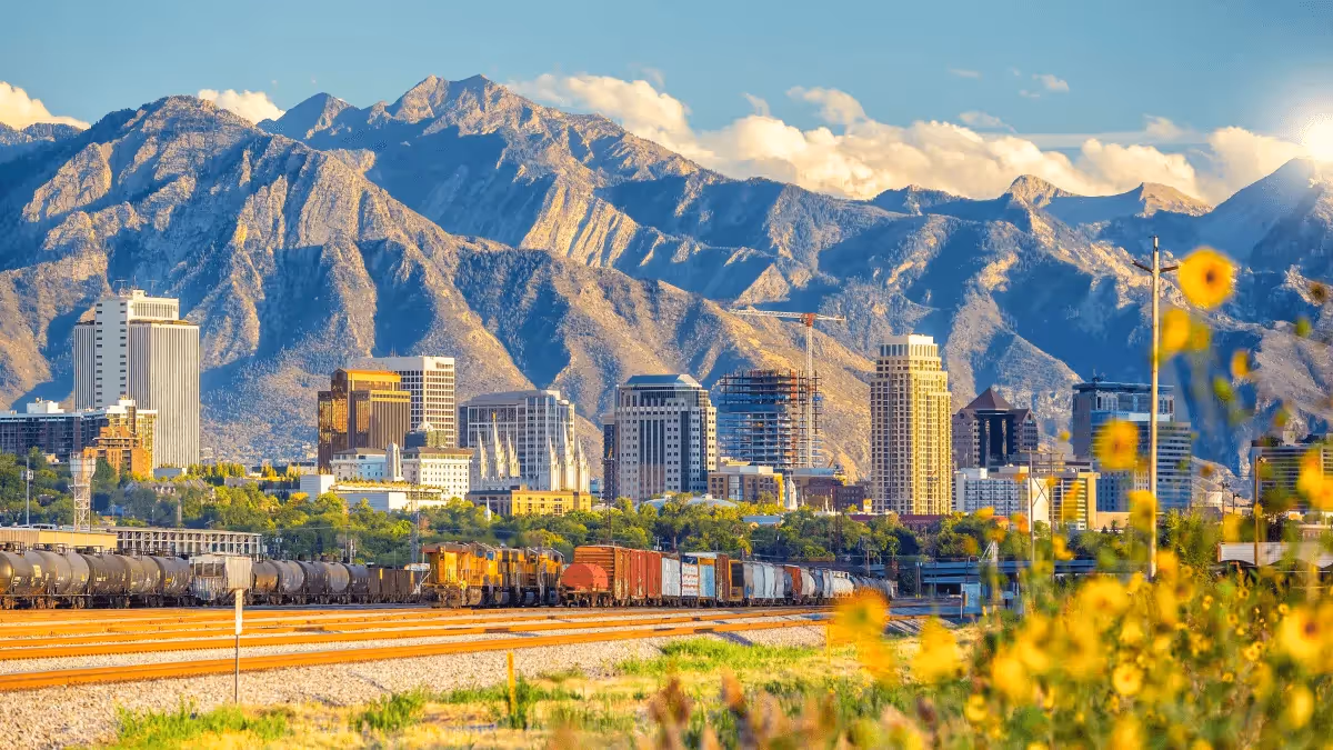 Salt Lake City skyline