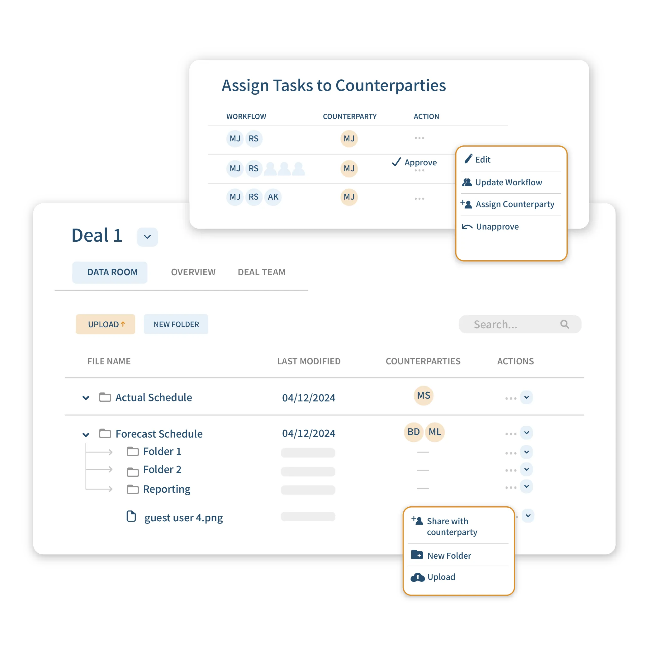Banyan software mockup