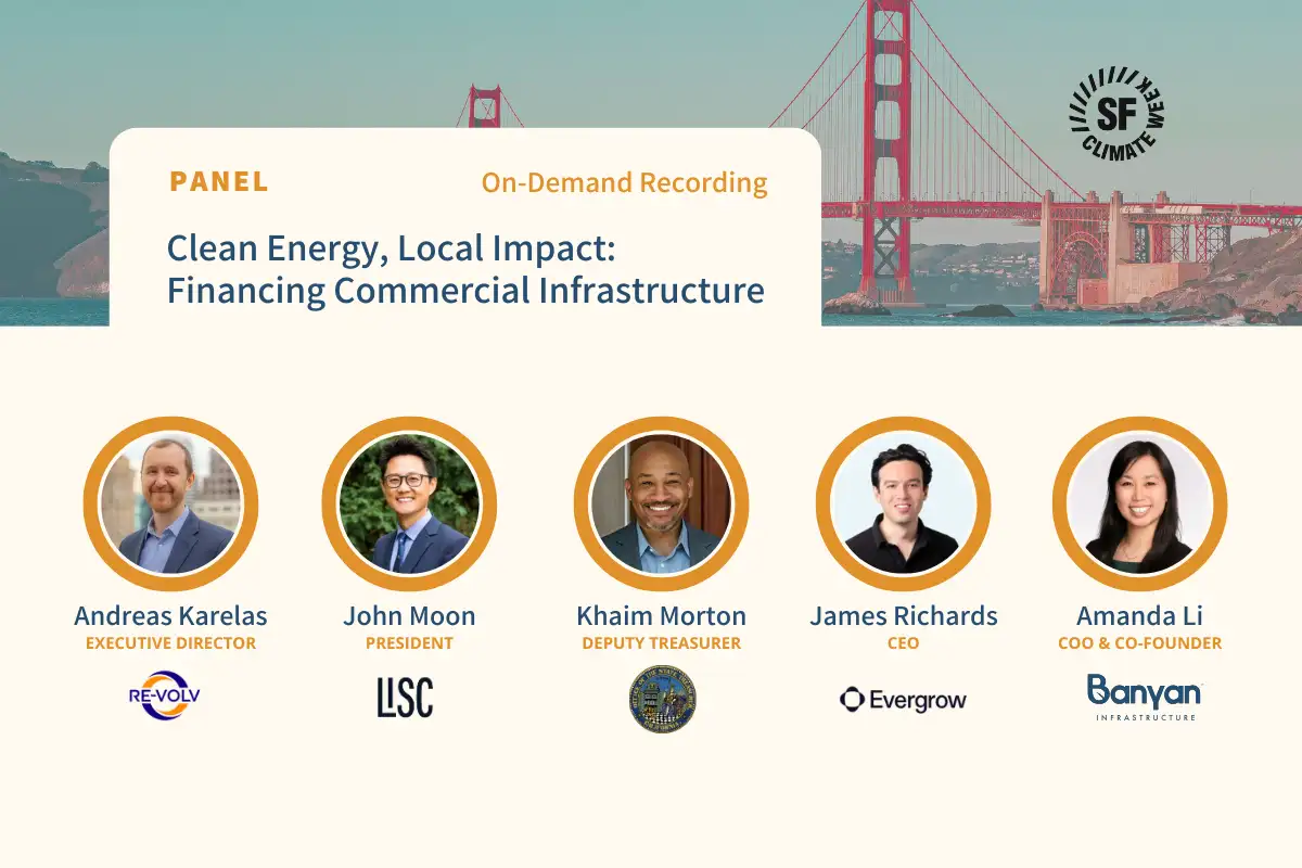 Clean Energy, Local Impact: Financing Commercial and Community Infrastructure